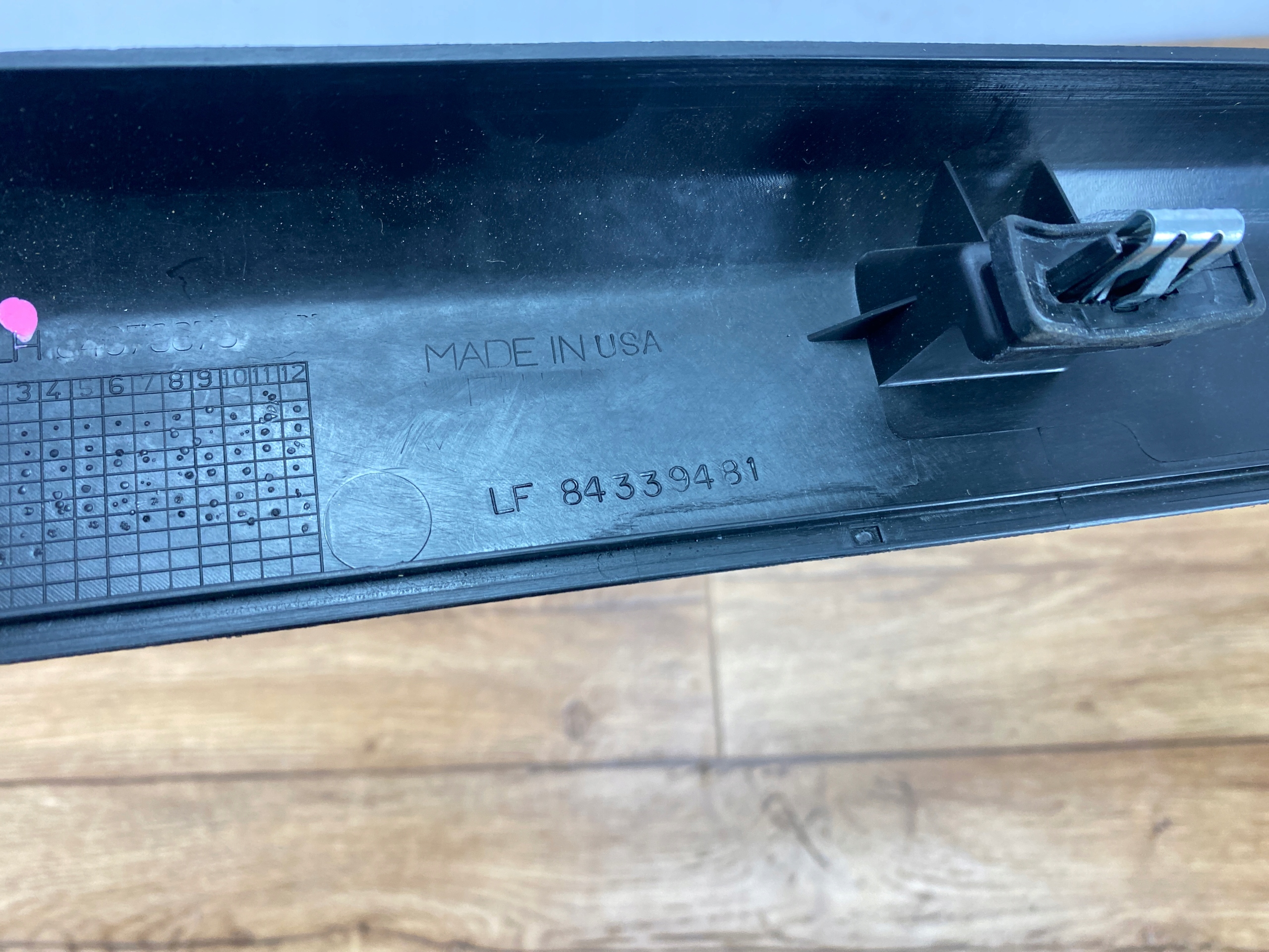 Blende Abdeckung DER SCHWELLE Chevrolet Camaro 2016+ USA