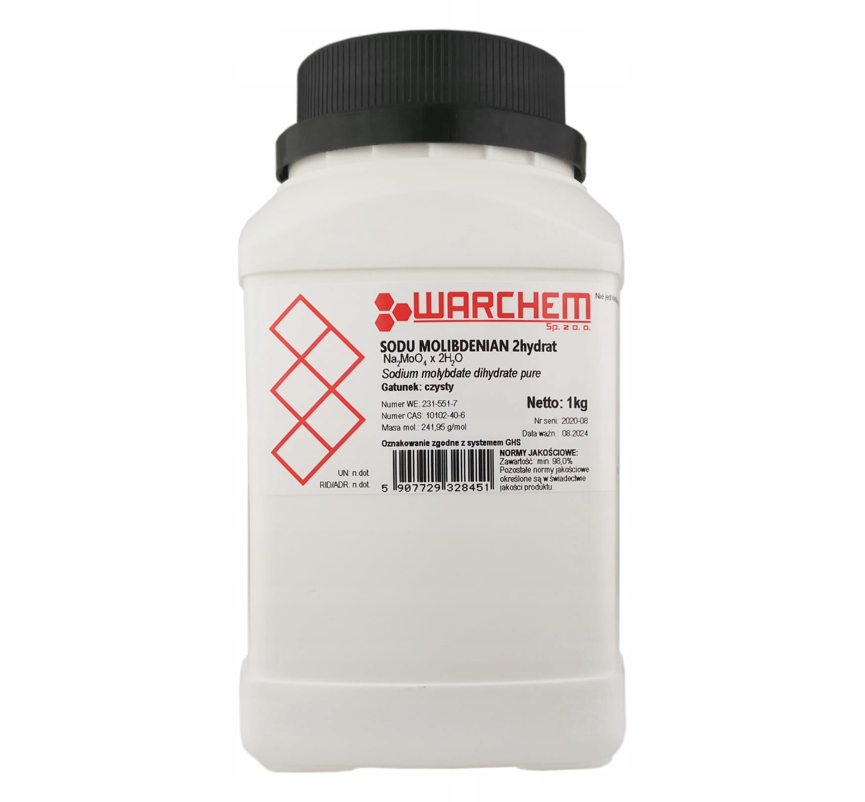 Molibdenian Sodu 2hydrat czysty 1kg