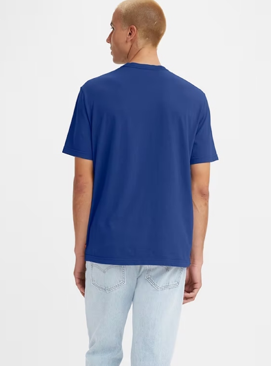 LEVIS PODKOSZULEK MĘSKI NIEBIESKI LOGO Rozmiar M