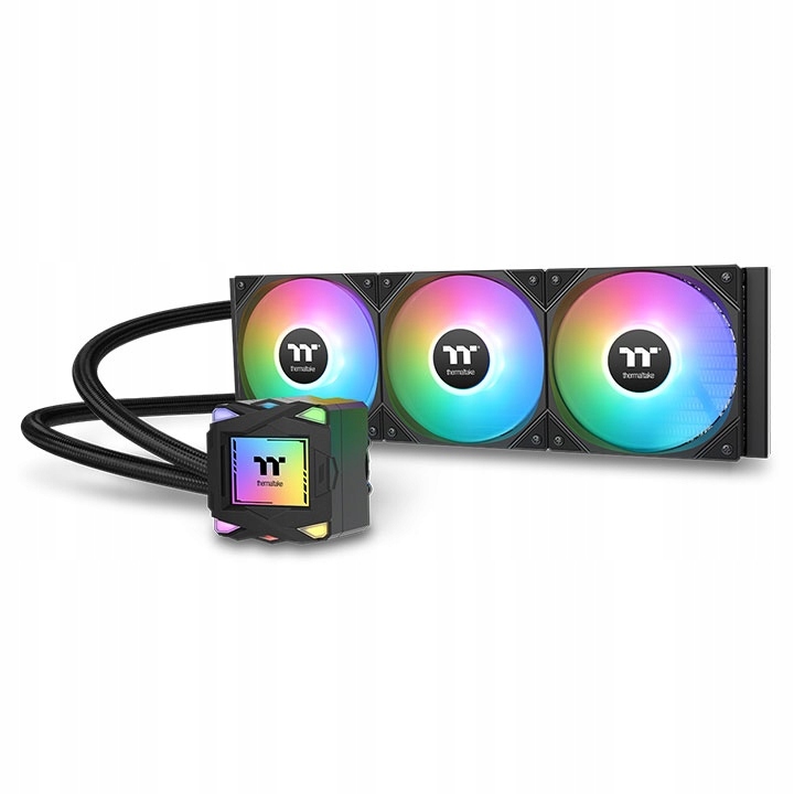 Chłodzenie wodne AiO Thermaltake LA360 Argb Sync Black
