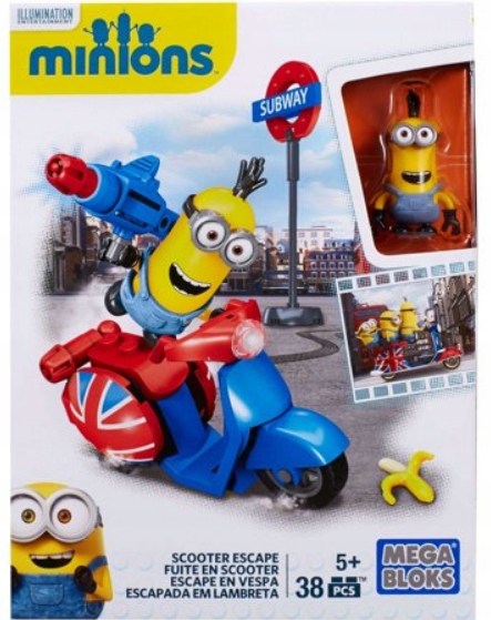

Mega Bloks Minionki Ucieczka Skuterem CNF50/52