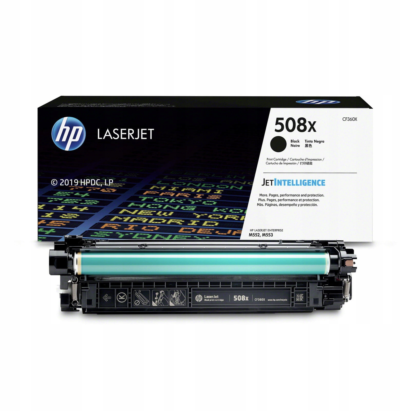 Toner Hp 508X CF360X Black M553 M552 12 500 stron