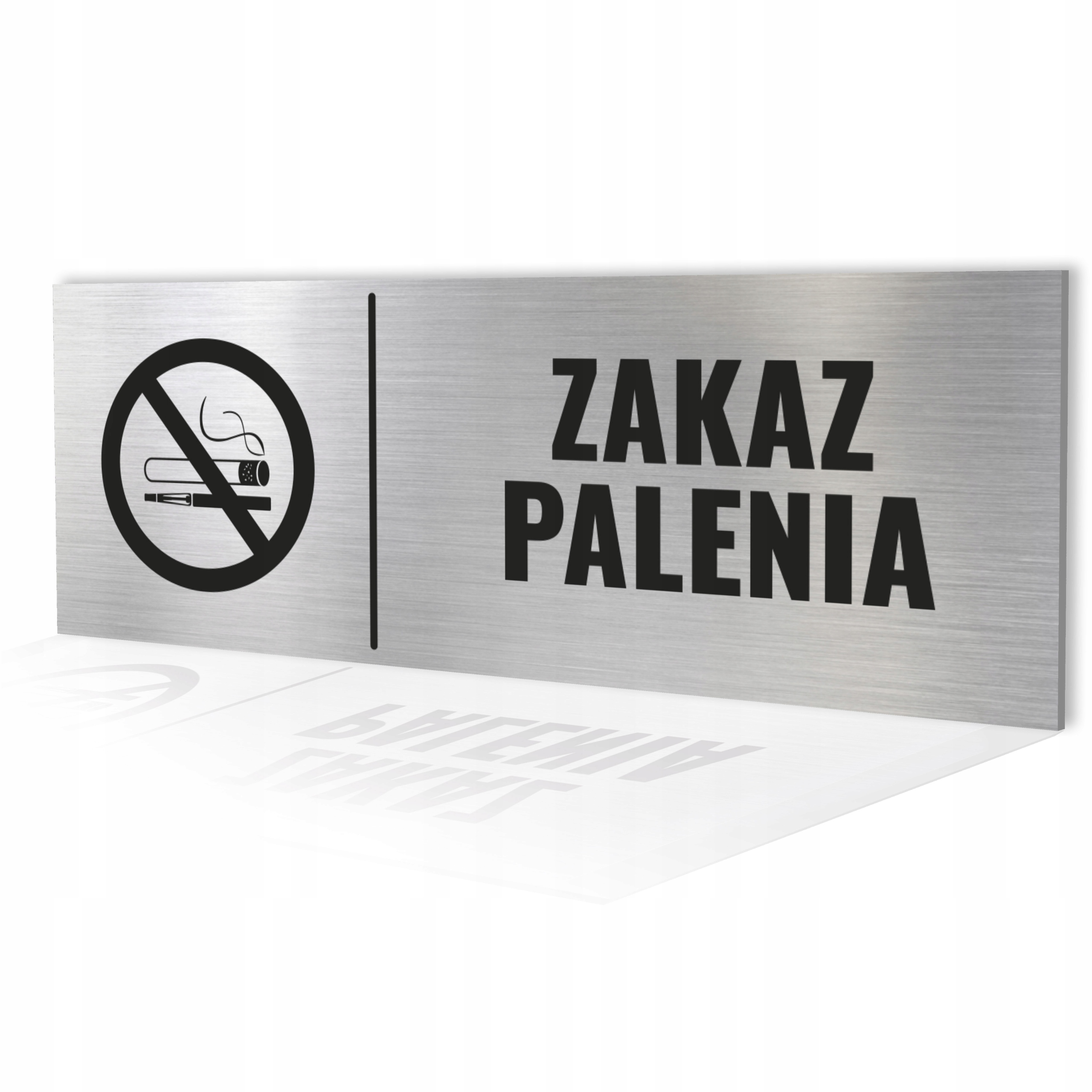 

Tabliczka Zakaz Palenia Aluminiowa 20x7,5