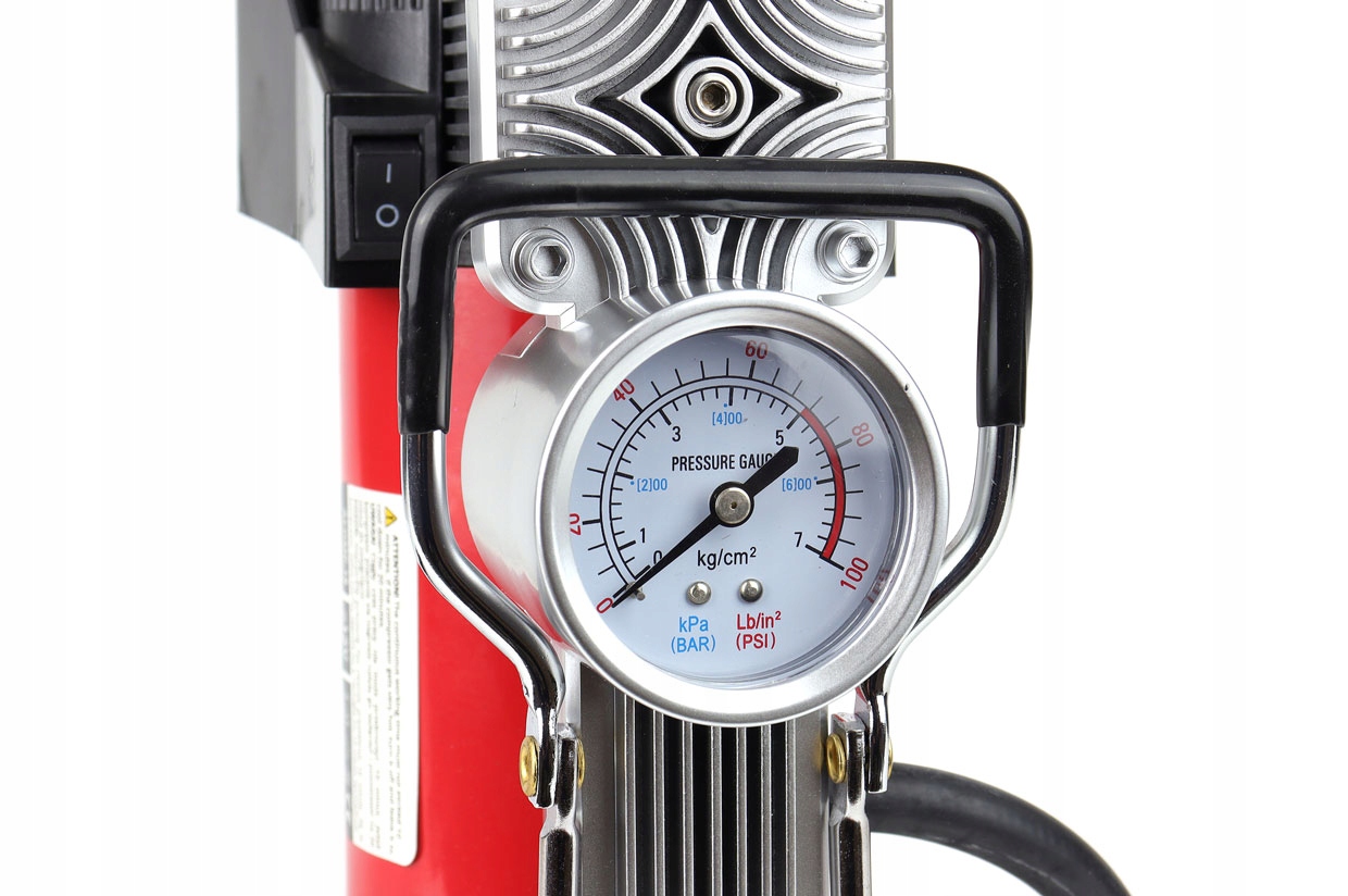 KOMPRESOR SAMOCHODOWY SPRĘŻARKA DWUTŁOK DWUTŁOKOWY Marka Amio