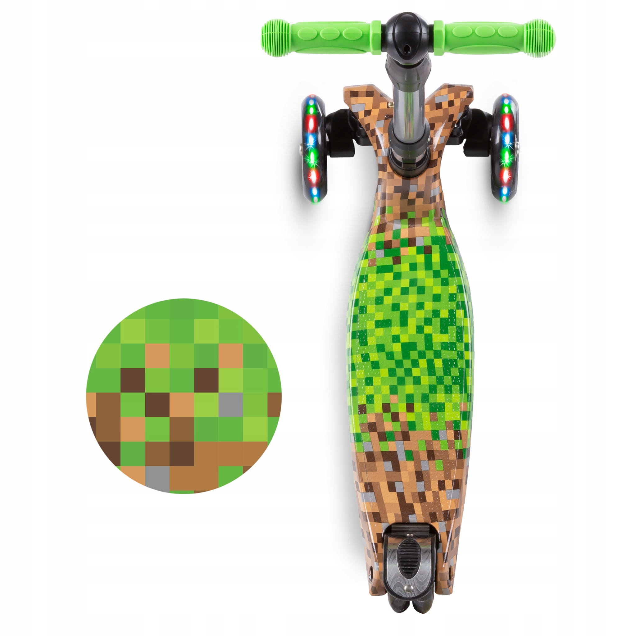 KIDWELL HULAJNOGA TRÓJKOŁOWA GAME EDITION KOŁA LED Wysokość kierownicy 71-85 cm