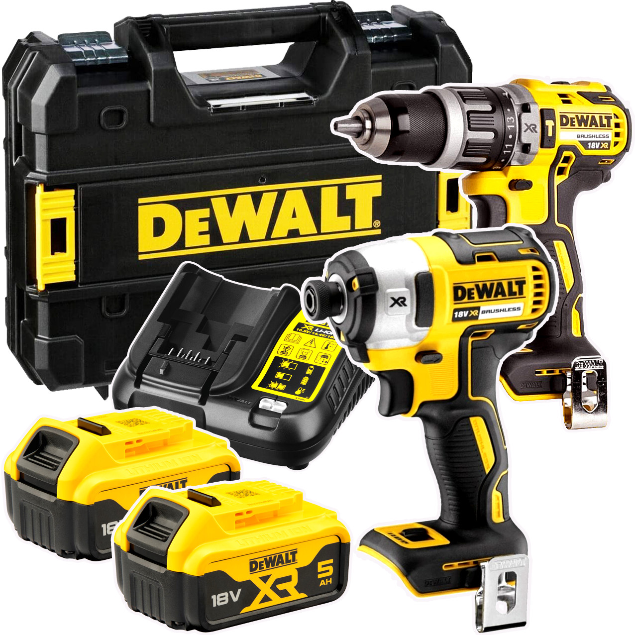 Wkrętarka Zakrętarka DCD796 DCF887 DeWalt DCK266P2T-QW