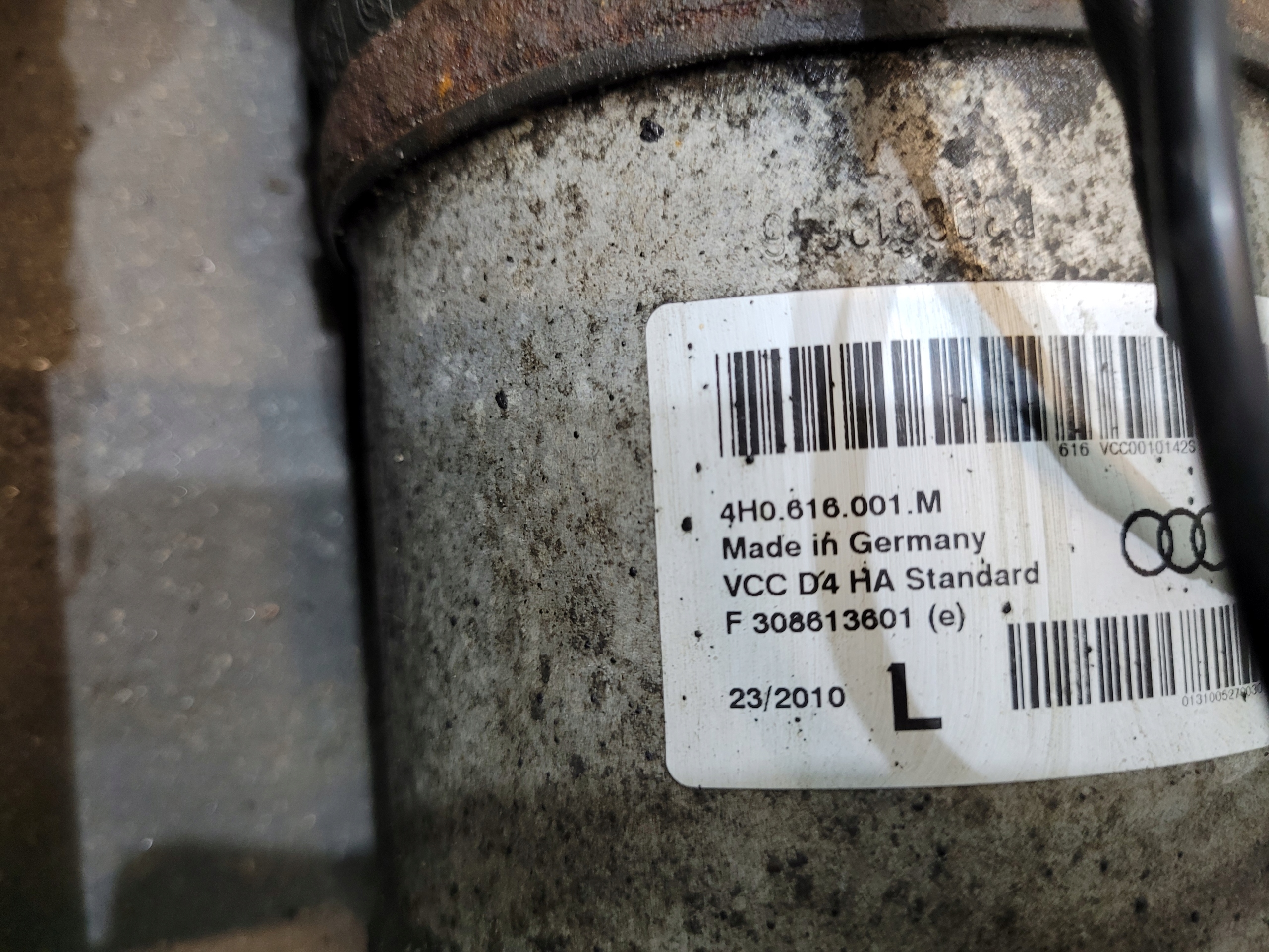 shock absorber MIECH rear part rear left AUDI A8 D4 4.2 TDI