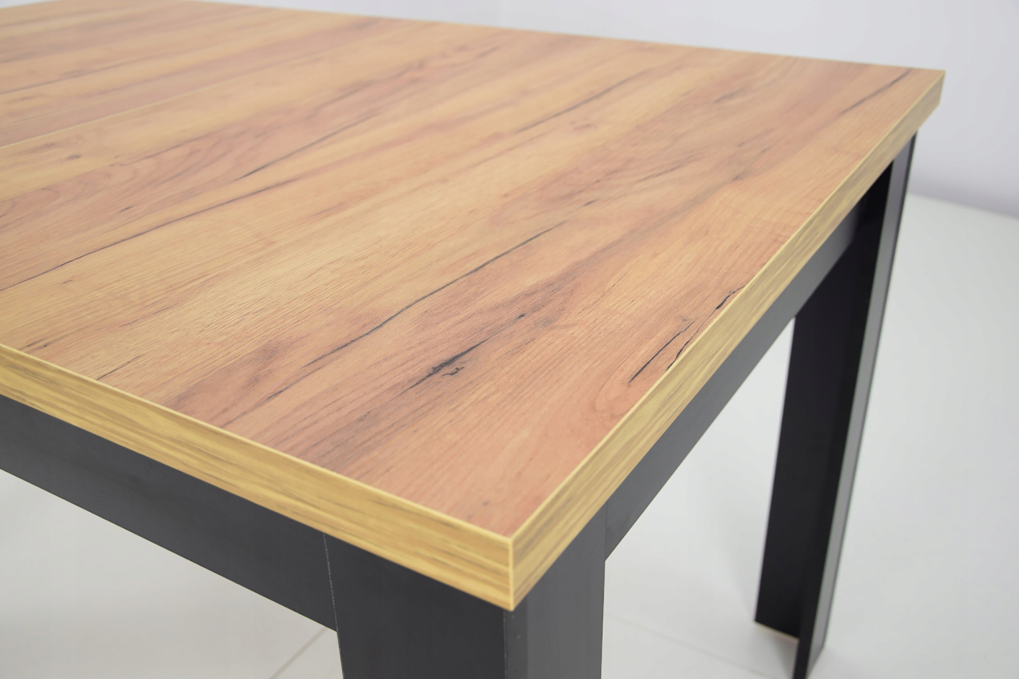 6x krzesło Krzyżak i stół 80x120/160 DĄB CRAFT Liczba krzeseł w zestawie 6