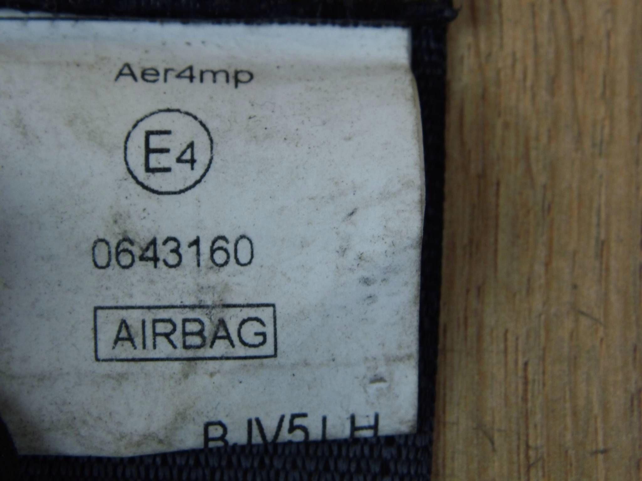 Mazda 3 BM 2013+ tension belt left front front