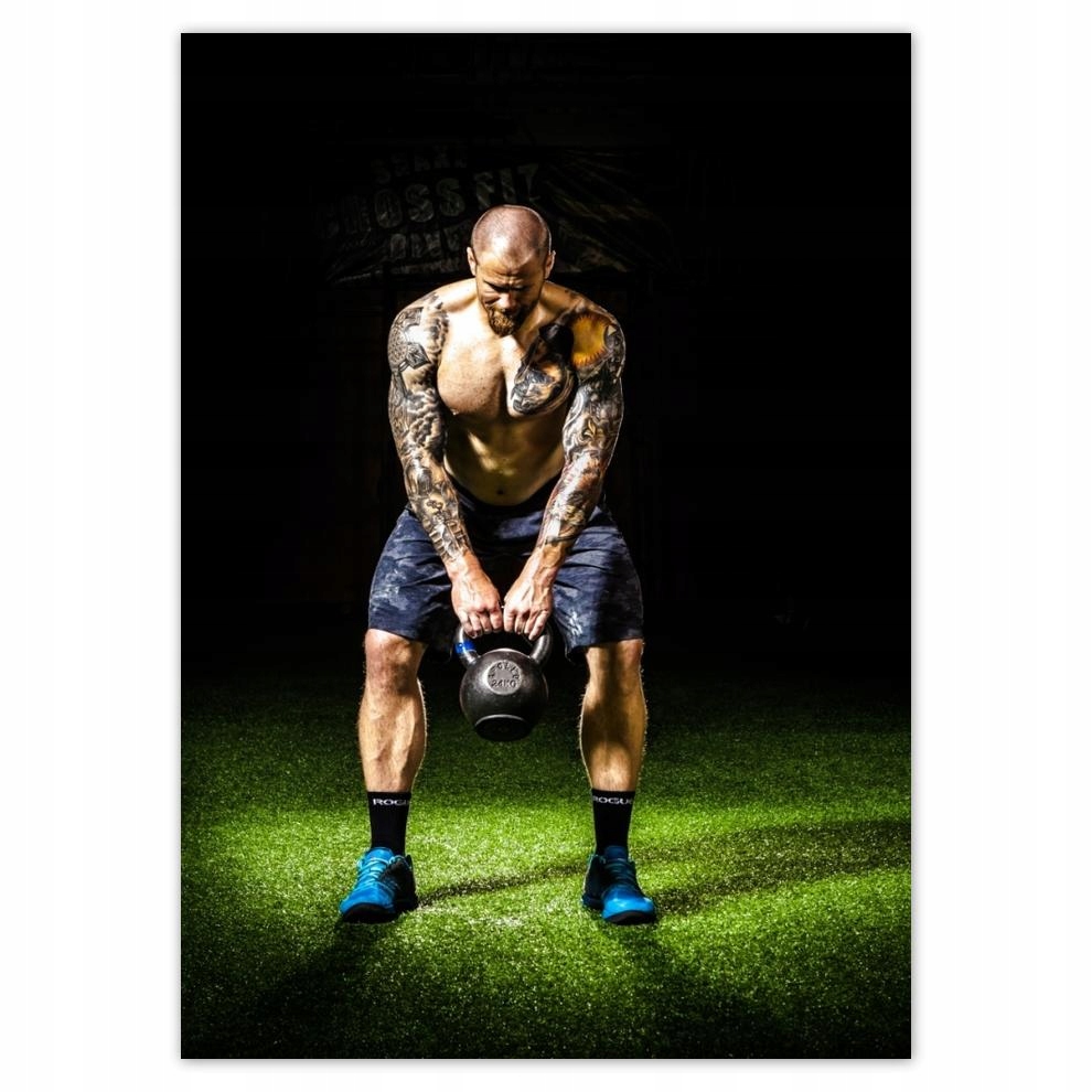 

Naklejki 50x70 Strongman Ciężary
