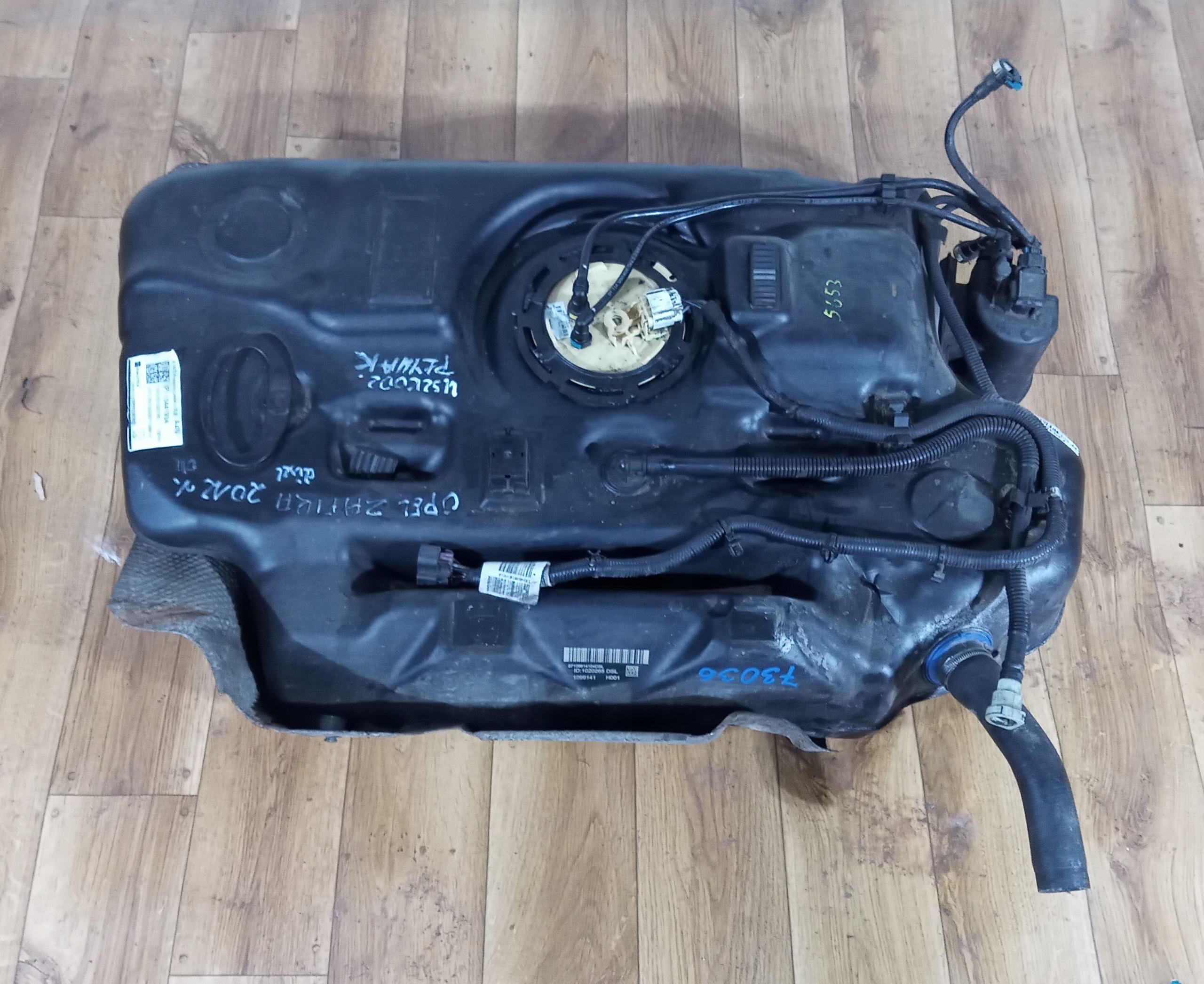 13441934 - ZAFIRA C ДИЗЕЛЬНИЙ ПАЛИВНИЙ БАК БАК