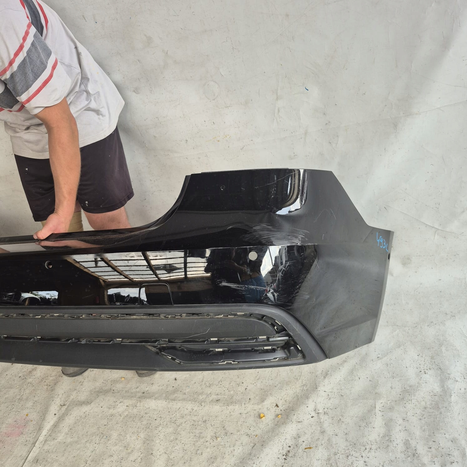 AUDI A7 II 2 C8 4K 18-25 bumper rear part rear PDC