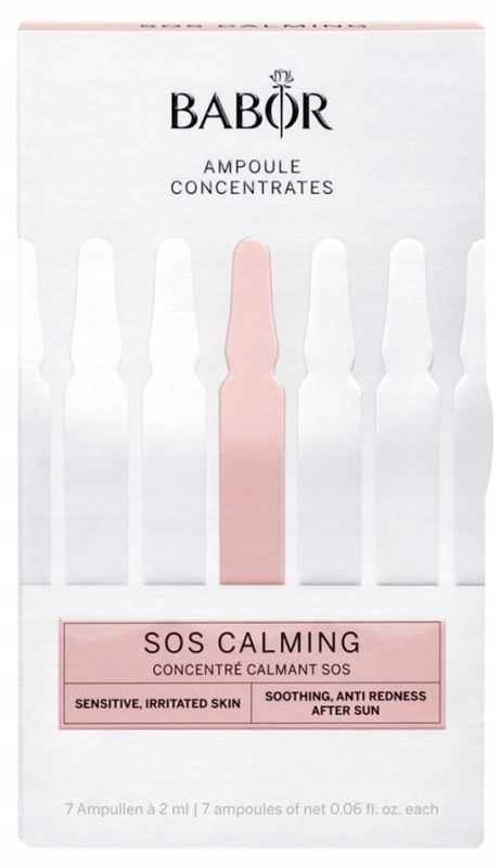 Babor Ampoule Concentrates Sos Calming Ampule Na Obličej 7X2ml