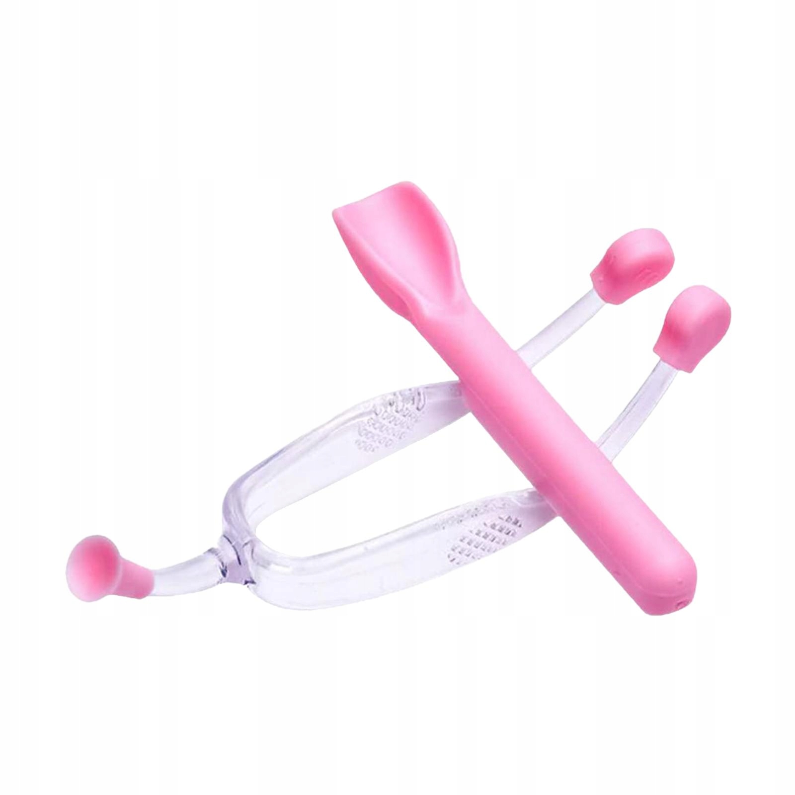 Twardy aplikator do usuwania soczewek kontaktowych, aplikator z przyssawką, różowy Marka bez marki