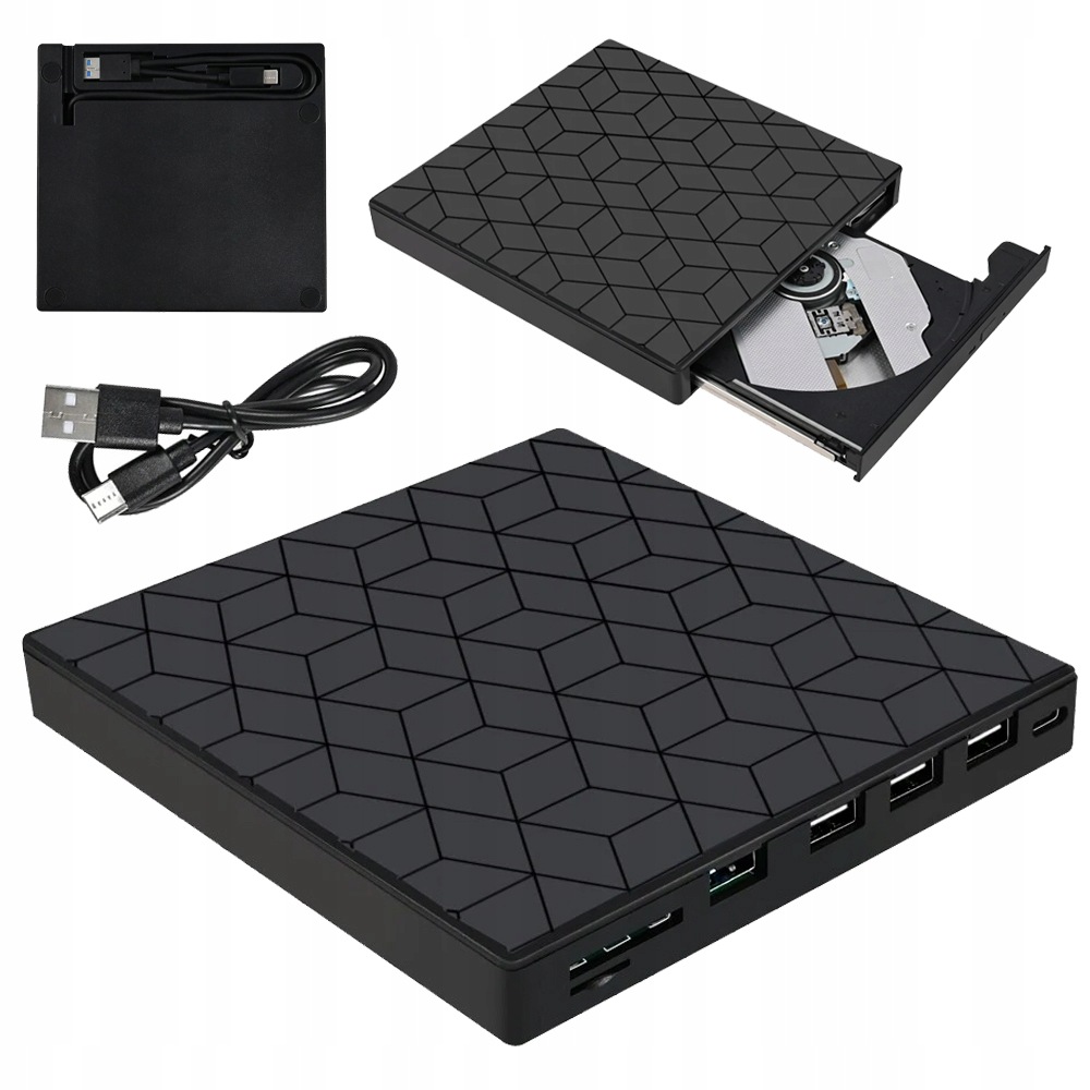 Externí Jednotka CD DVD Usb Rekordéru, Praktická Pro Notebook Pc A Ios