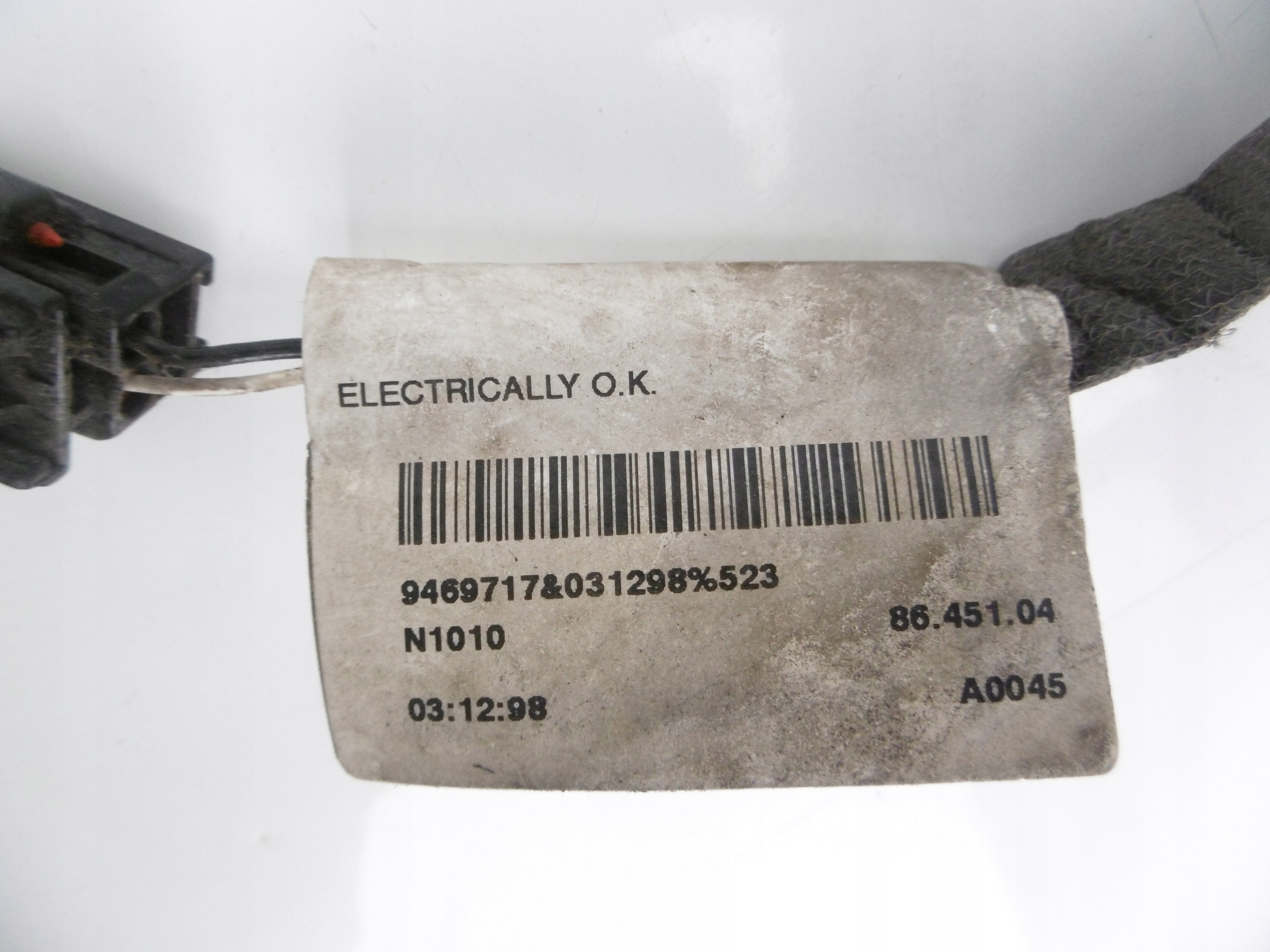 bundle wiring door right front VOLVO S80 and