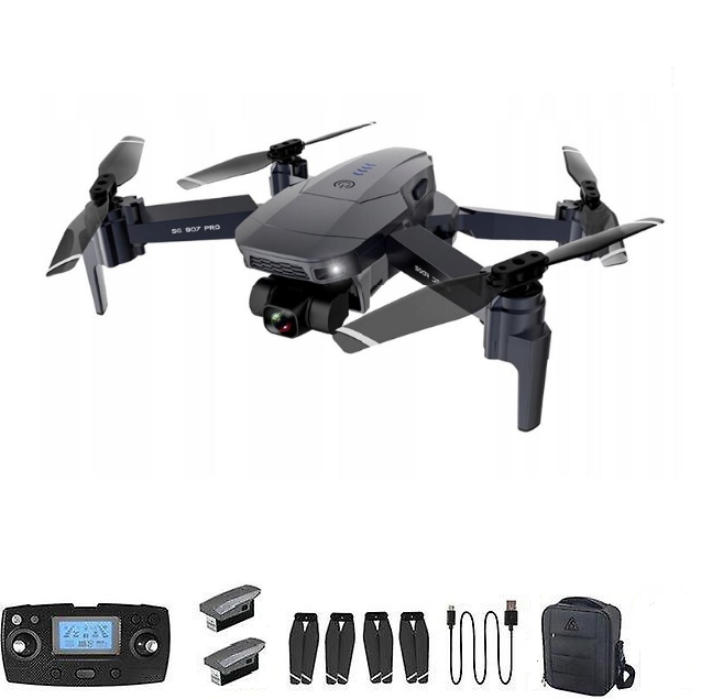 Dron SG907 Pro Gps Kamera 4K Składany Stabilizacja Lotu