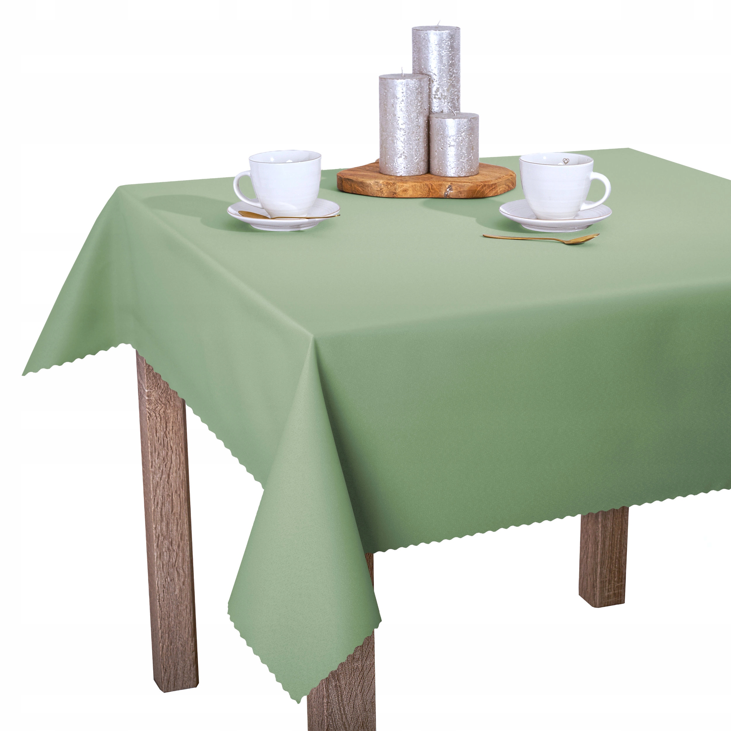 Obrus Plamoodporny Laura Oliwkowy U3 130x230 cm