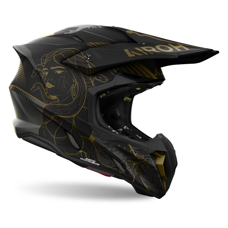 Motokrosová Prilba Airoh Twist 3 Titan Matná XL