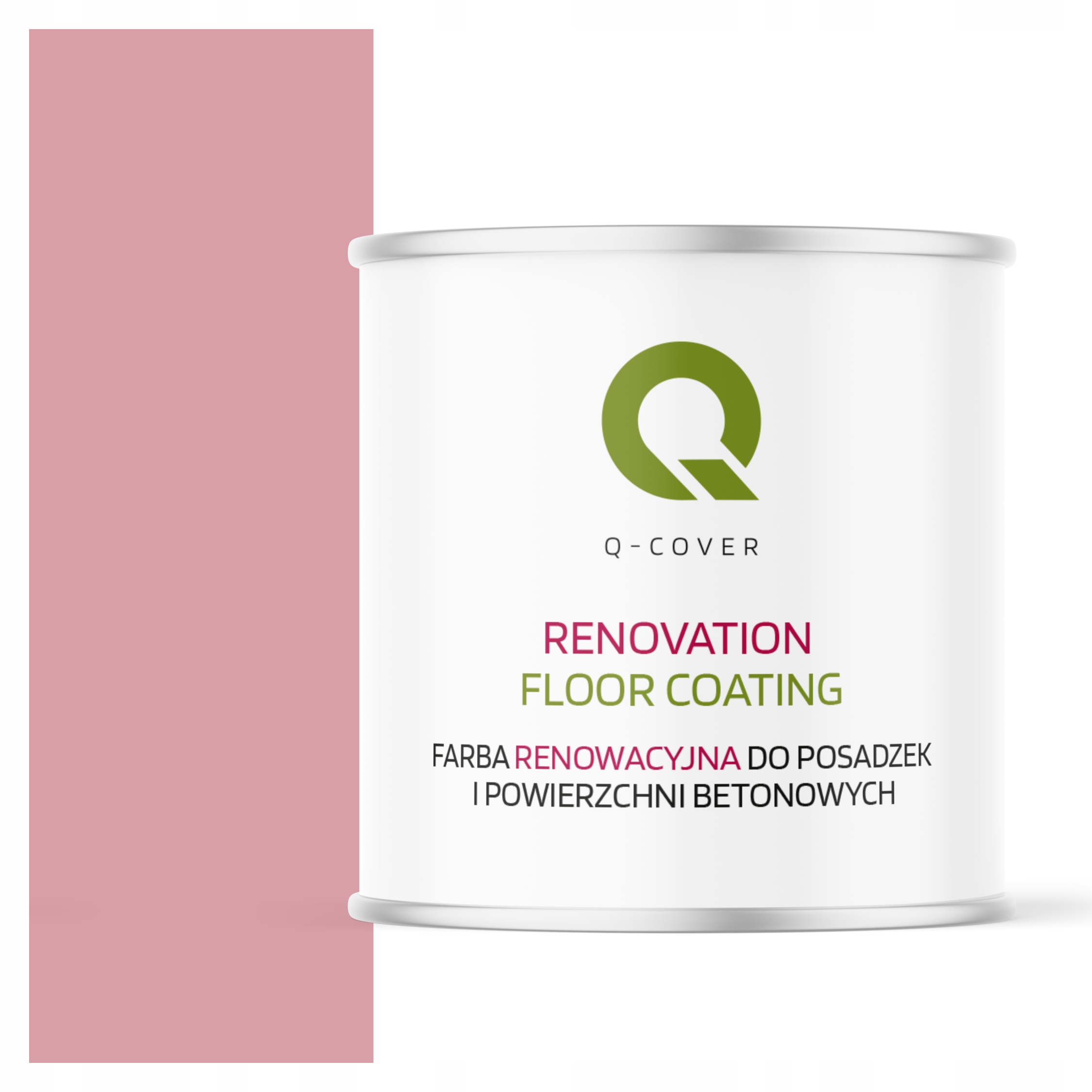 Farba Na Renováciu Betónových Podláh Garáž Ružová Svetloružová 3015 Polomatná 2,5 L