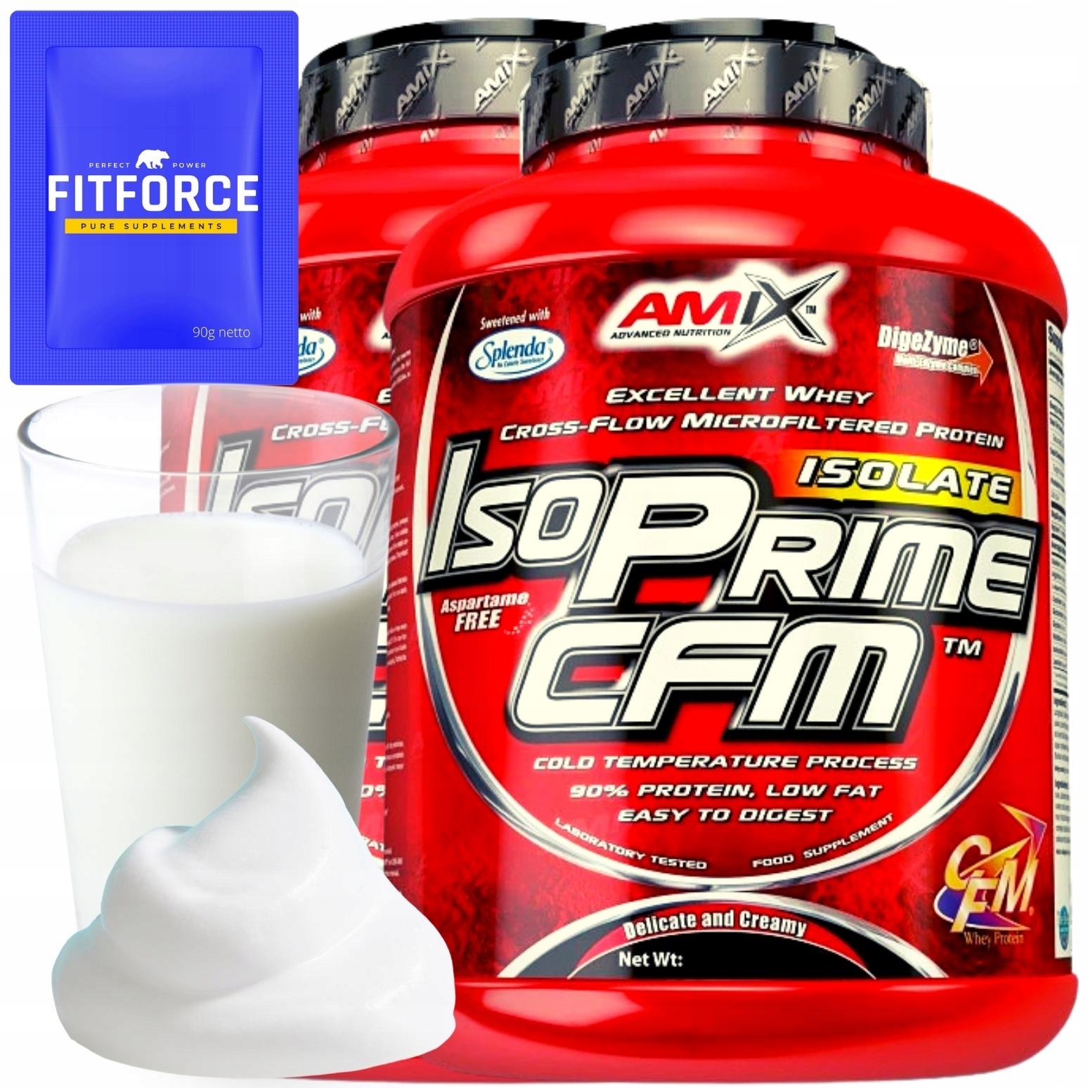 Bílkovina Keto Úplně bez cukru Amix Isoprime 4 kg