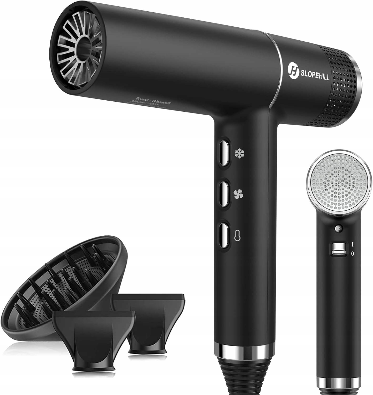 Slopehill Professional Hair Dryer 2001 lekka i wydajna suszarka do włosów