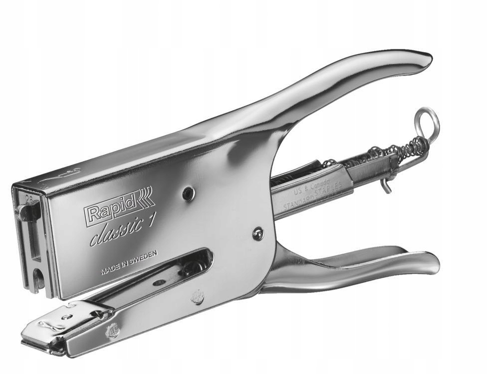 Zszywacz metalowy RAPID K1 nożycowy chrom 10510601