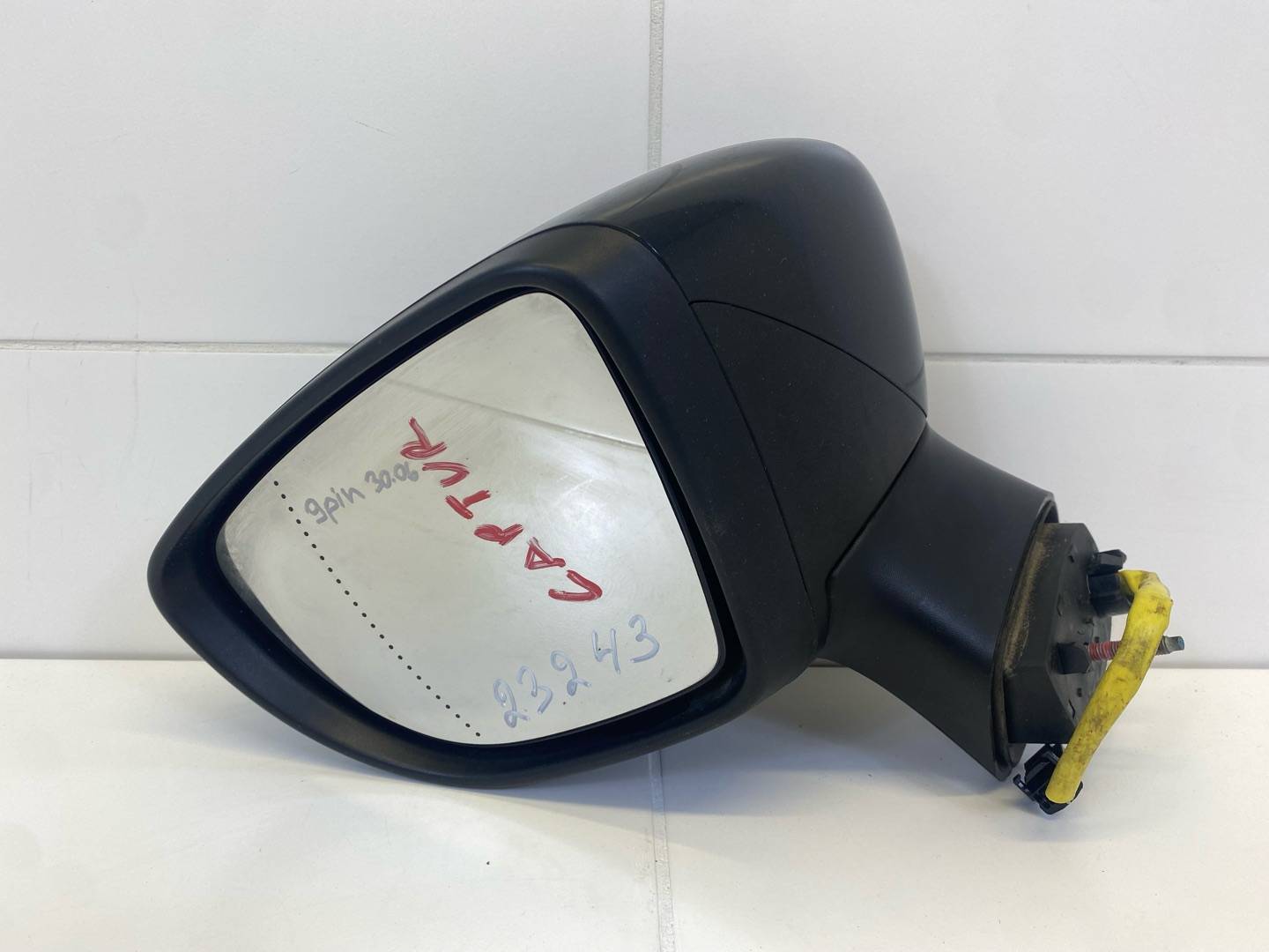 mirror exterior left side Renault Captur 2016 12863480