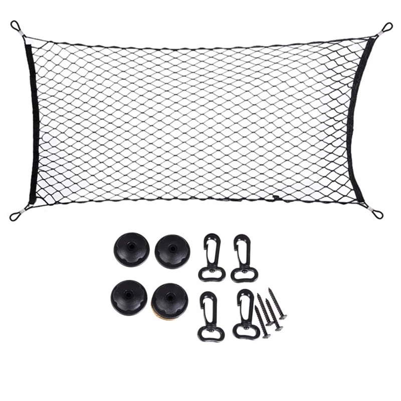 SIATKA ORGANIZER DO BAGAŻNIKA SAMOCHODU 110X70