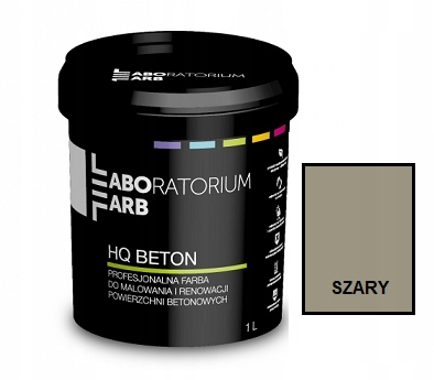 Hq Farba Do Betonu Posadzki Ogrodzeń Szary 10L