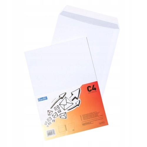 

Koperta Bantex C4 Hk, 25 szt. biała (400085701)