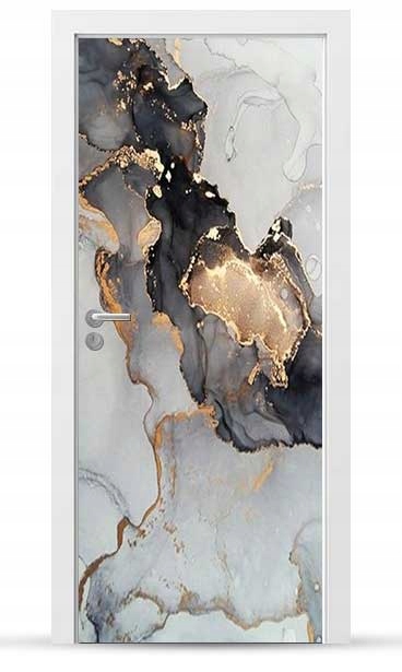 Okleina nálepka na vnější dveře Nábytková samolepicí Snadné Lepení