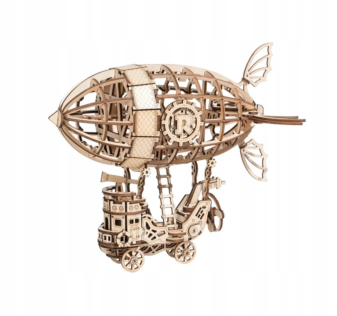ROBOTIME Dřevěný Model Puzzle 3D - Vzducholoď