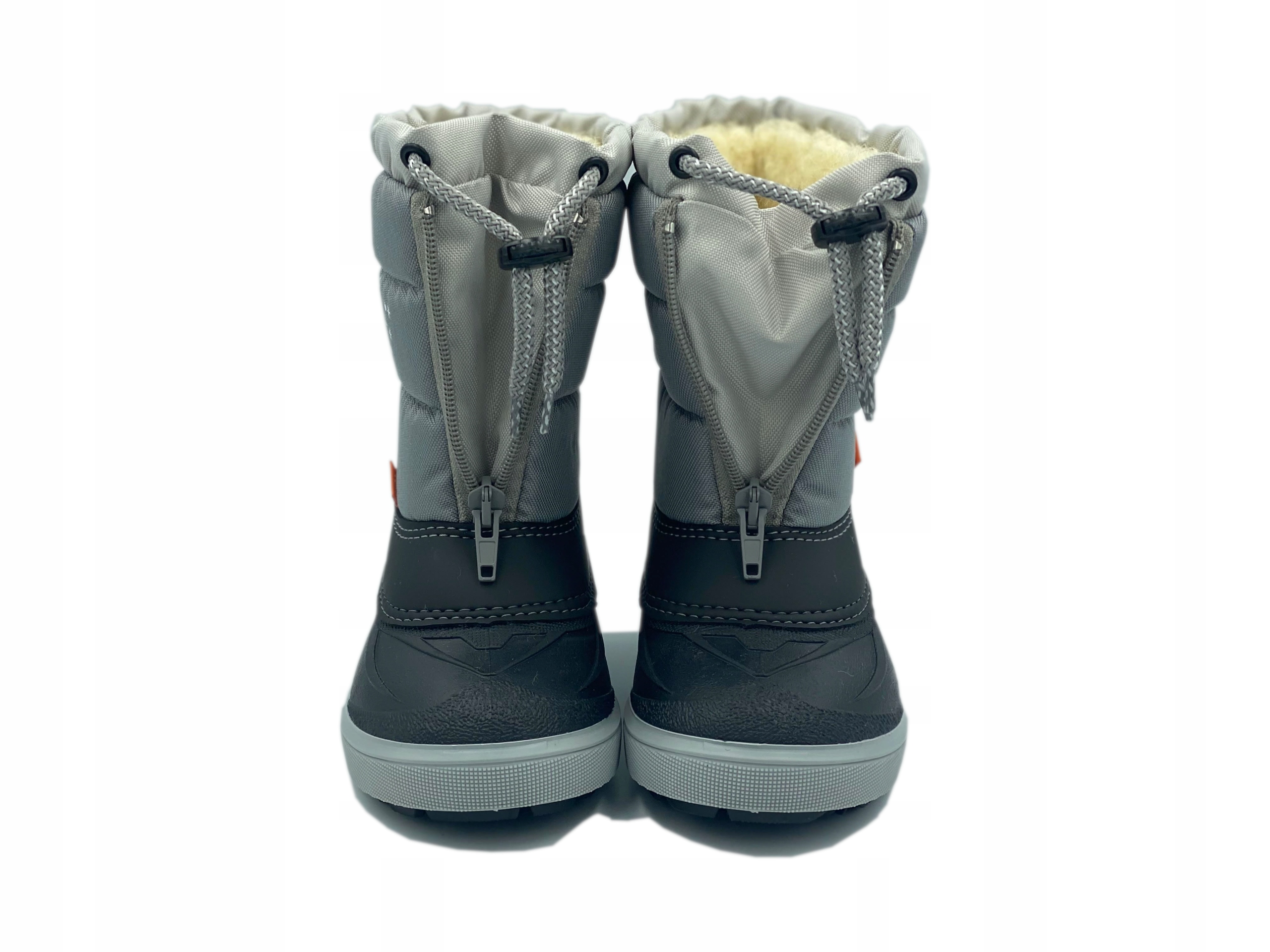 Demar Śniegowce KENNY Ocieplane Naturalna Wełna, Szare roz. 24/25 C Długość wkładki wew. 16 cm