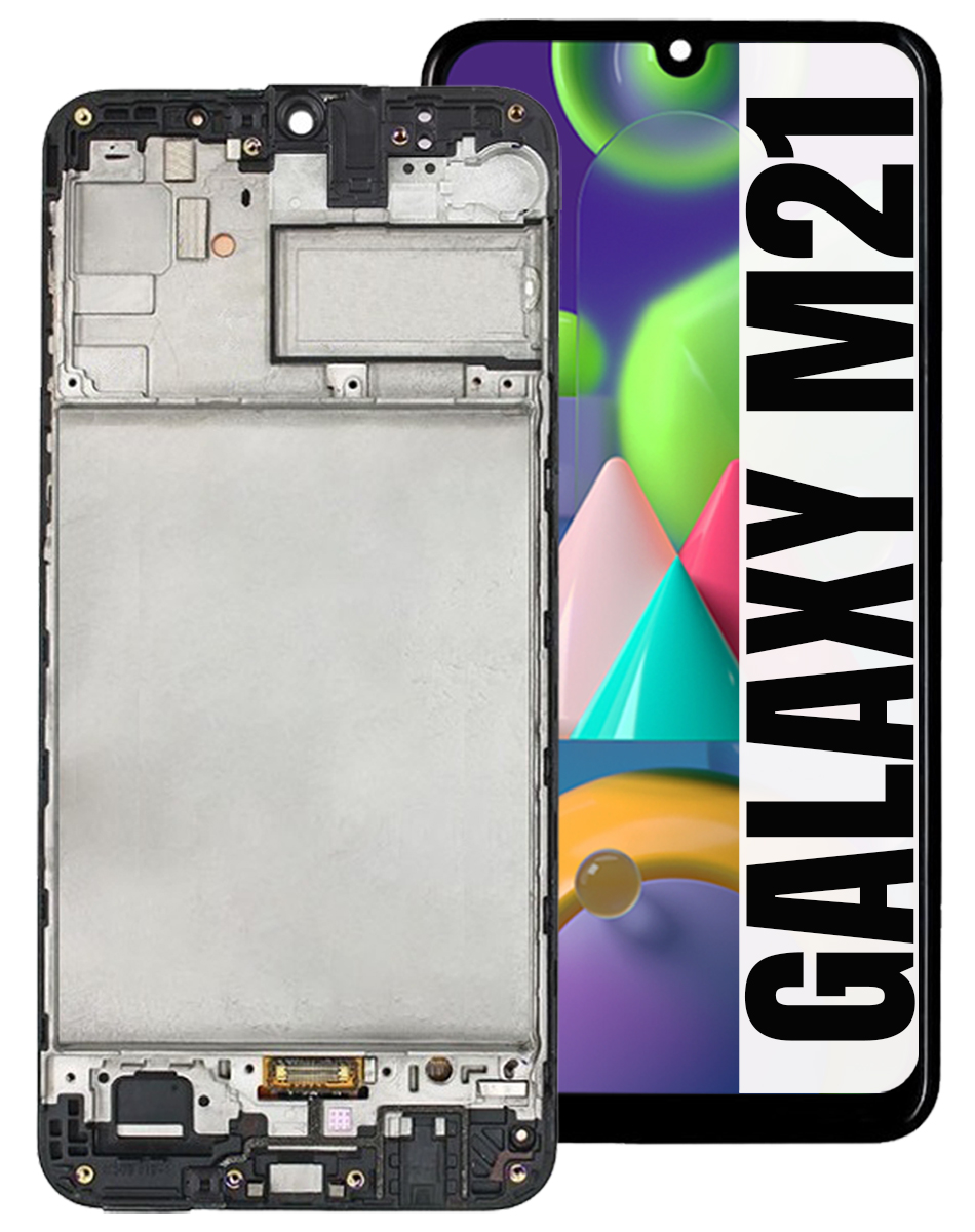 Displej Pro Samsung Galaxy M21 M215 Oled Displej Rámeček