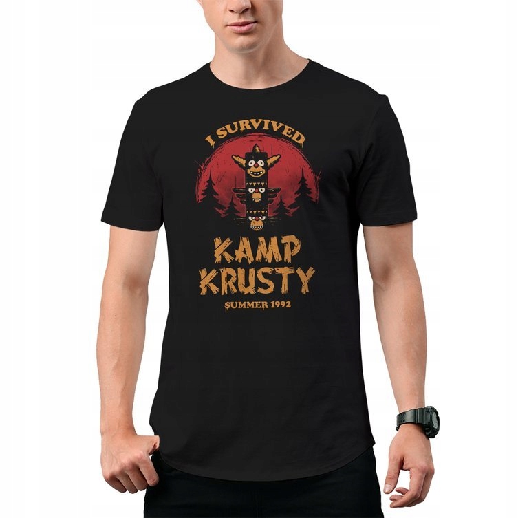 

Koszulka T-Shirt I Survived Kamp Krusty L