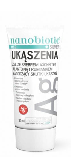 Nanobiotic Med Silver ukąszenia żel ze srebrem 40 g (3B-1/6)