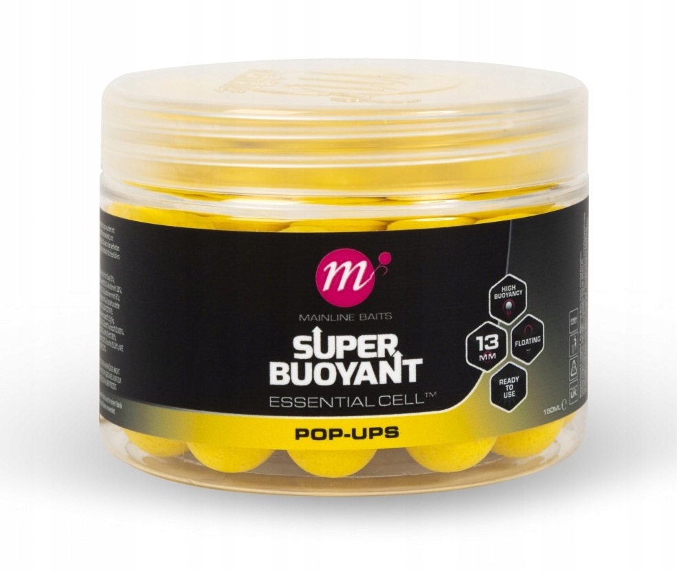 Kulki Pop Up 13mm Essential Cell Yellow Mainline