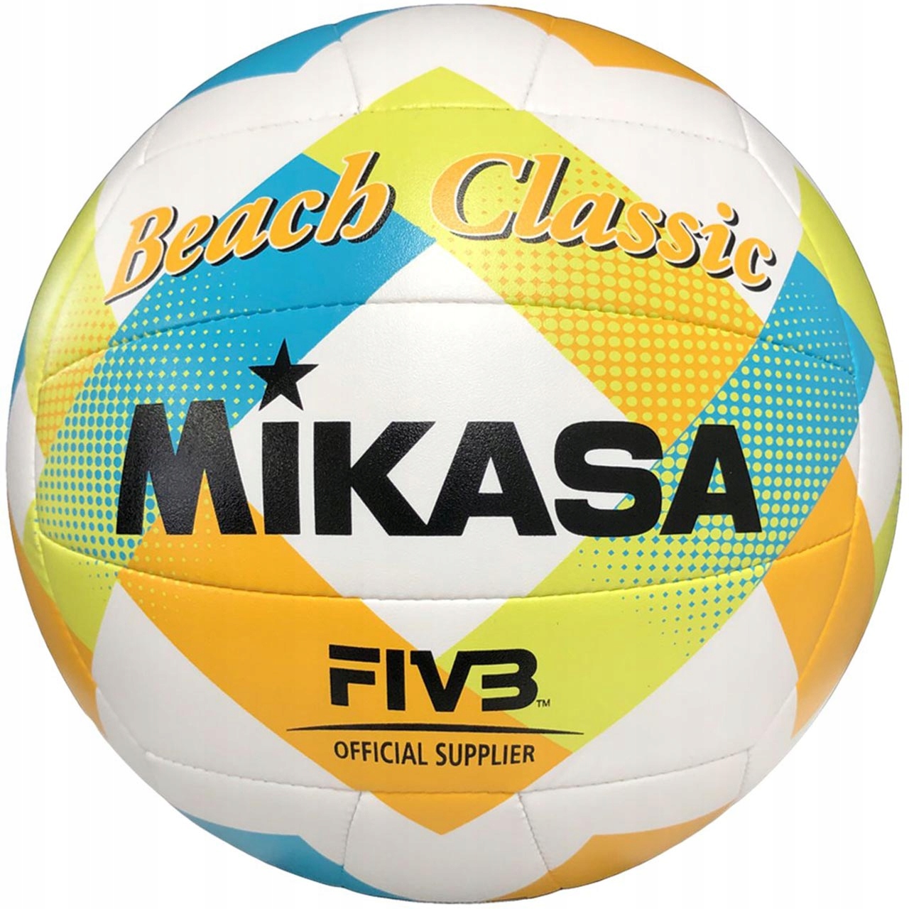 Piłka siatkowa Mikasa Beach Classic BV543C-VXA-LG Rozmiar 5 Napompowana