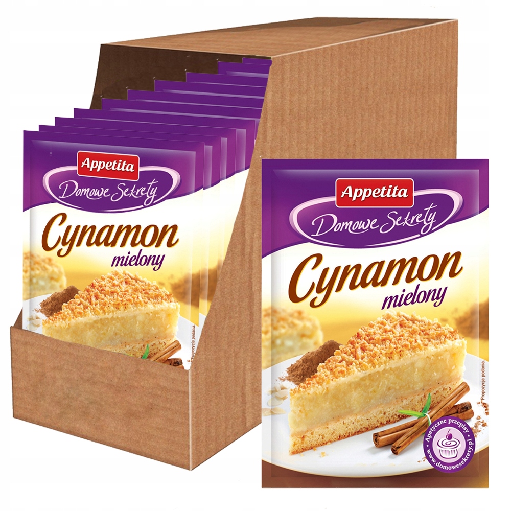 Levně Appetita Domácí tajemství Skořice mletá 15 g x 25 kusů