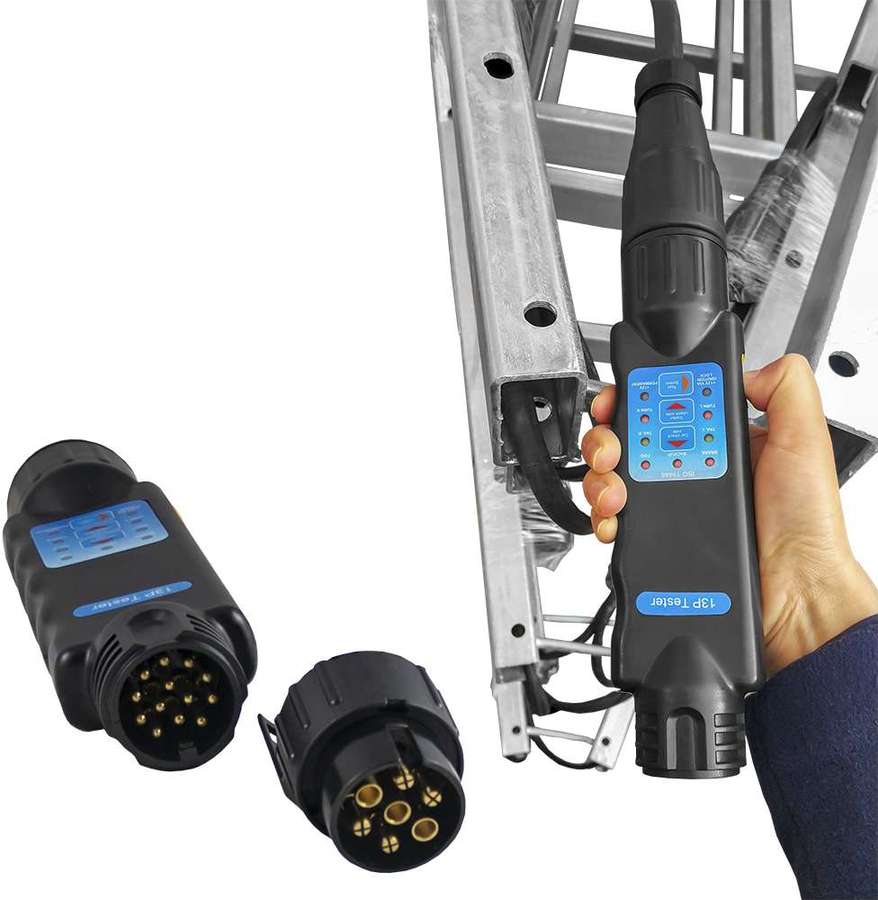 TESTER GNIAZD PRZYCZEP 7 I 13 PINÓW D.53536 Marka JBM