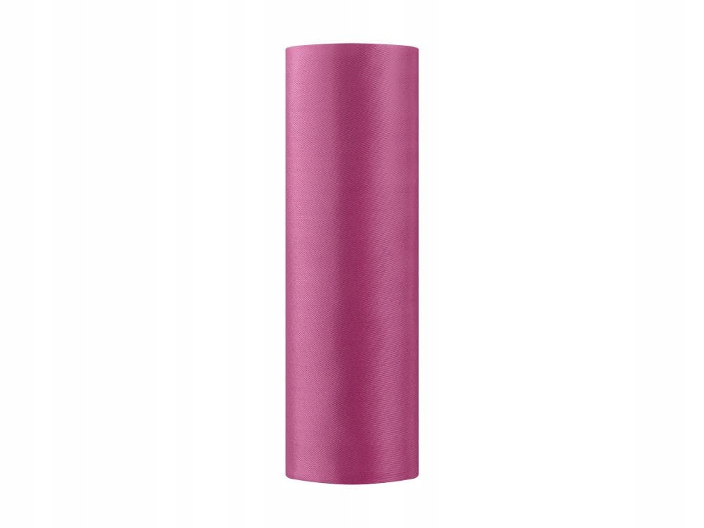 

Satyna fuksja materiał 16cm x 9m 1 rolka