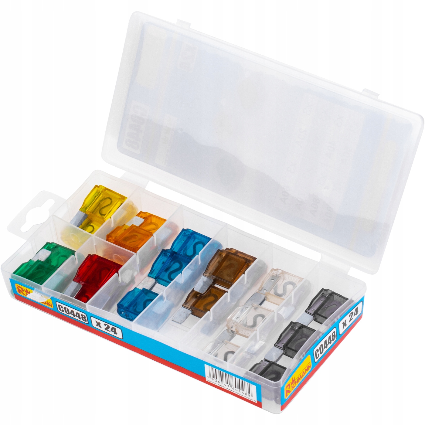 ZESTAW KOMPLET BEZPIECZNIKÓW MOSTKOWYCH MAXI 24szt Marka RICHMANN