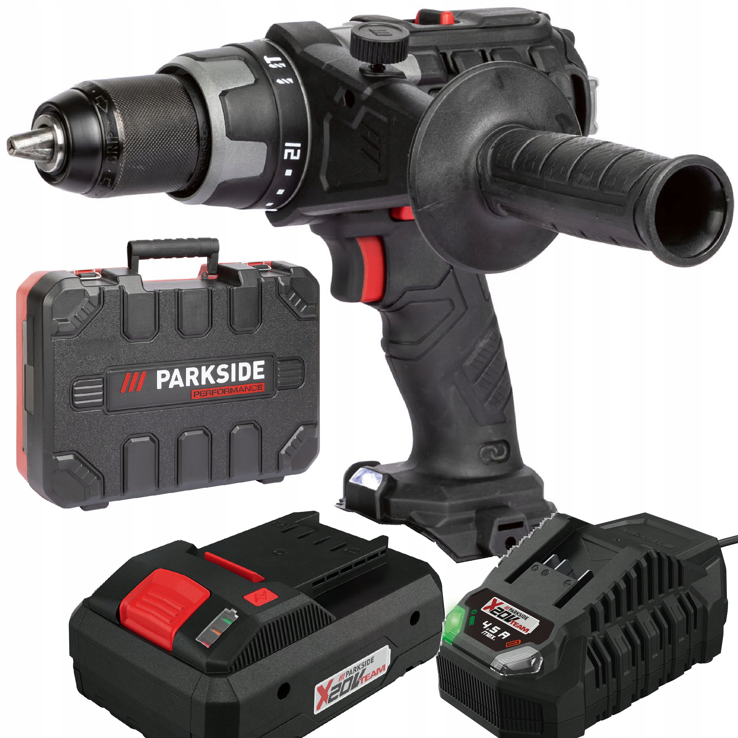 

Parkside Performance wkrętarka udar 80Nm 4Ah smart