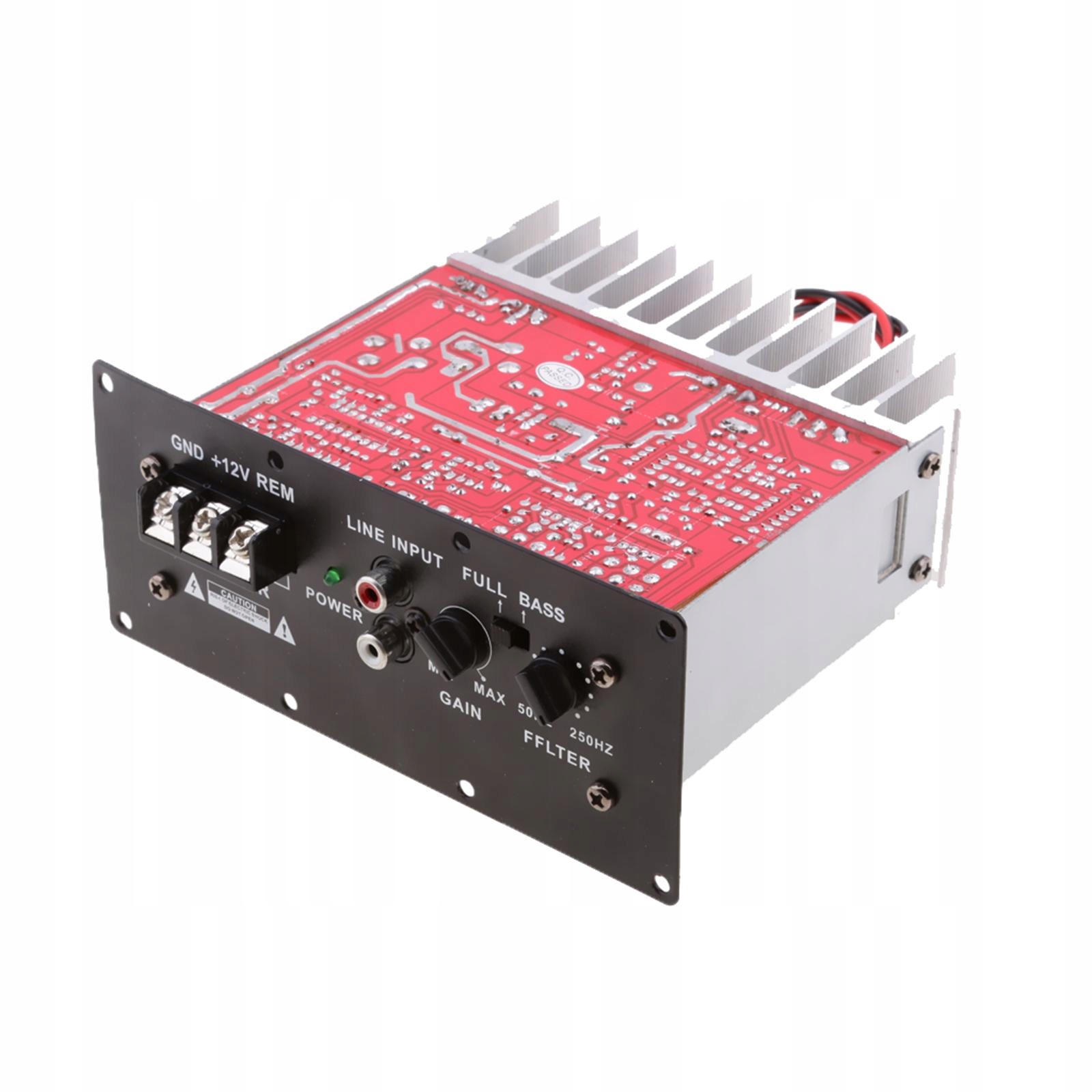 Car Audio Power Amplifier Powerful Bass Subwoofer 12V 150W High Quality Producent części Inny