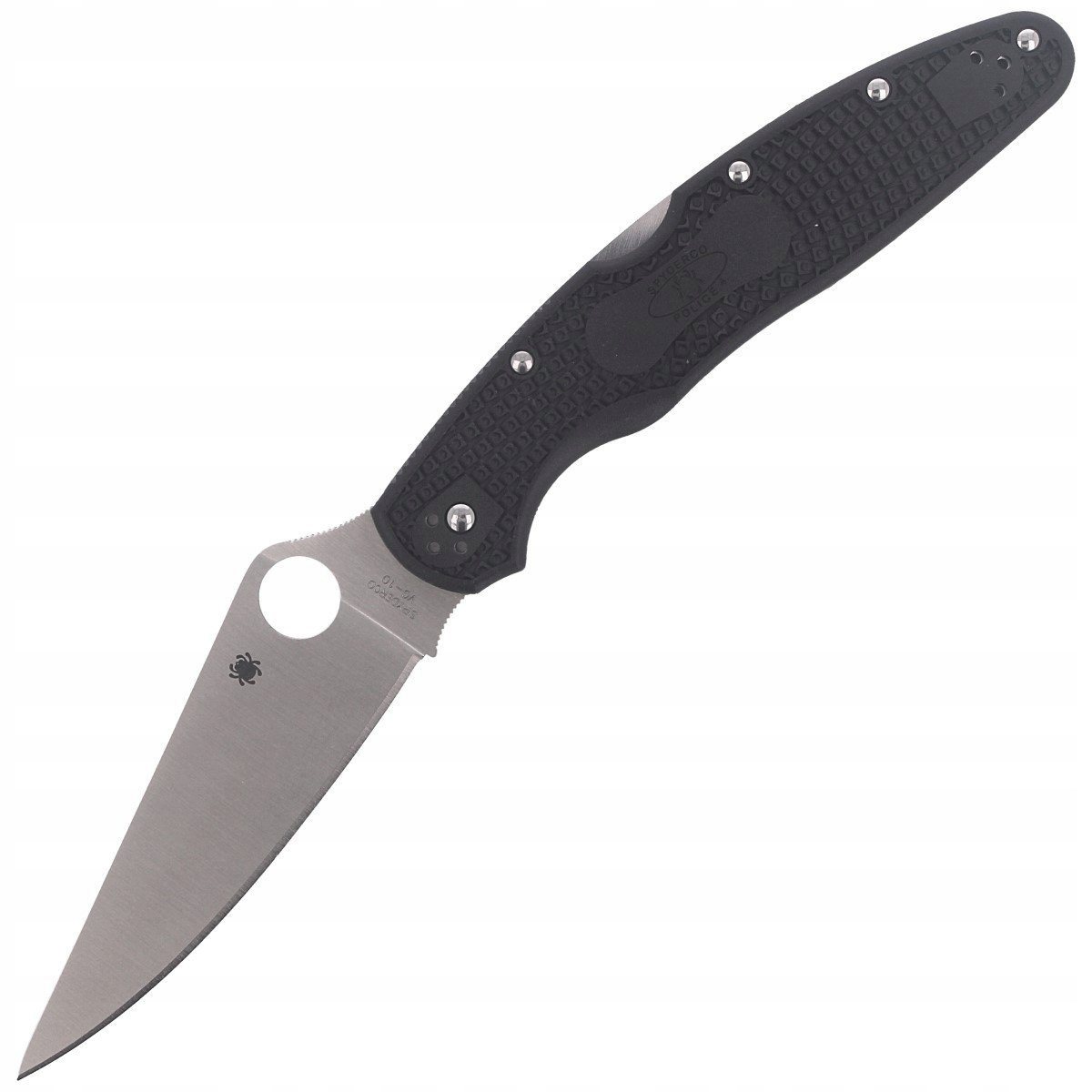 Spyderco Police 4 Frn Lehký skládací Nerezová ocel nůž