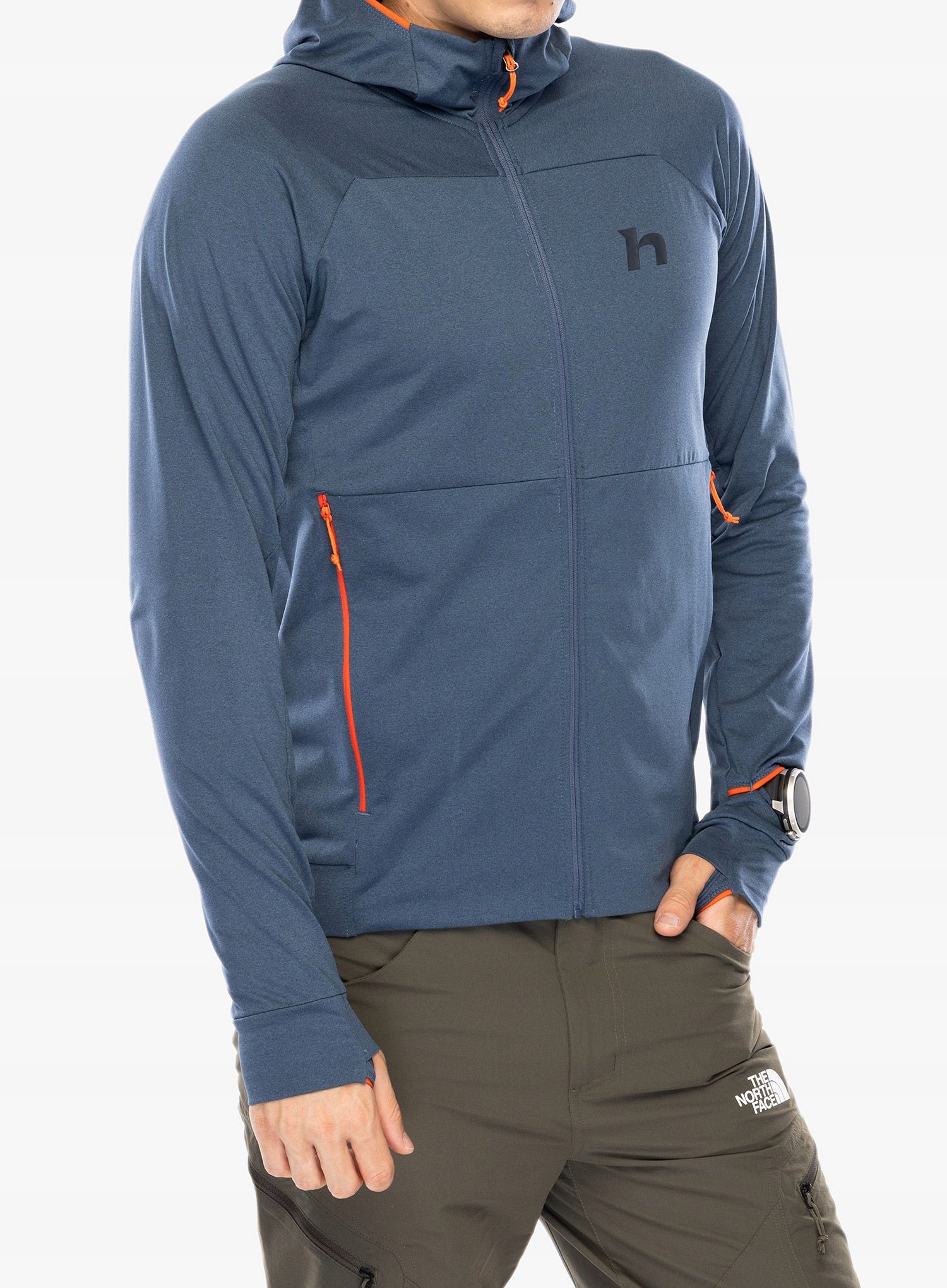 Bluza z kapturem Hannah Ethan Hoody bering sea mel S