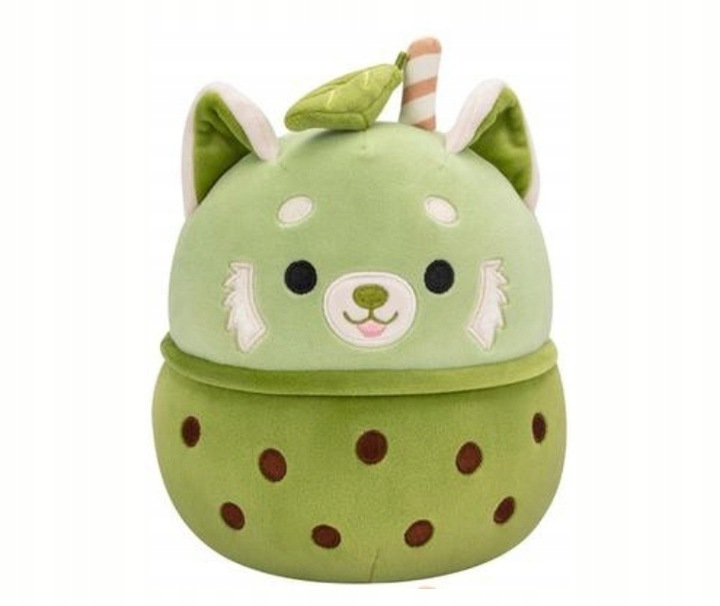SQUISHMALLOWS maskotka EITAN 19CM przytulanka panda bubble tea pluszak