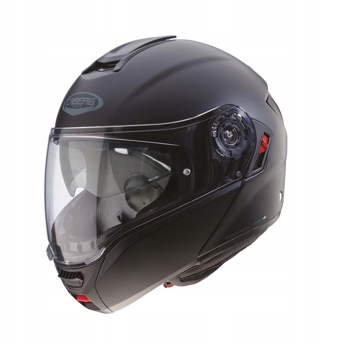 Caberg Prilba Flip-up Model Levo X Farba Čierna Matná Veľkosť M (pinl)