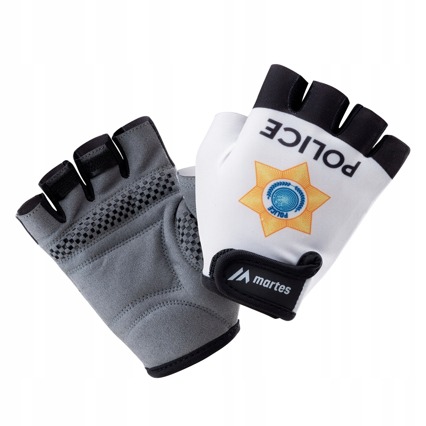 

Baldo Gloves Boy Police Print